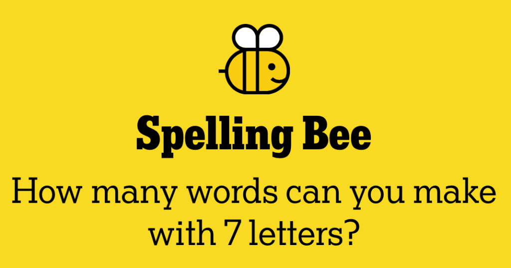 Spelling Bee Words NYT