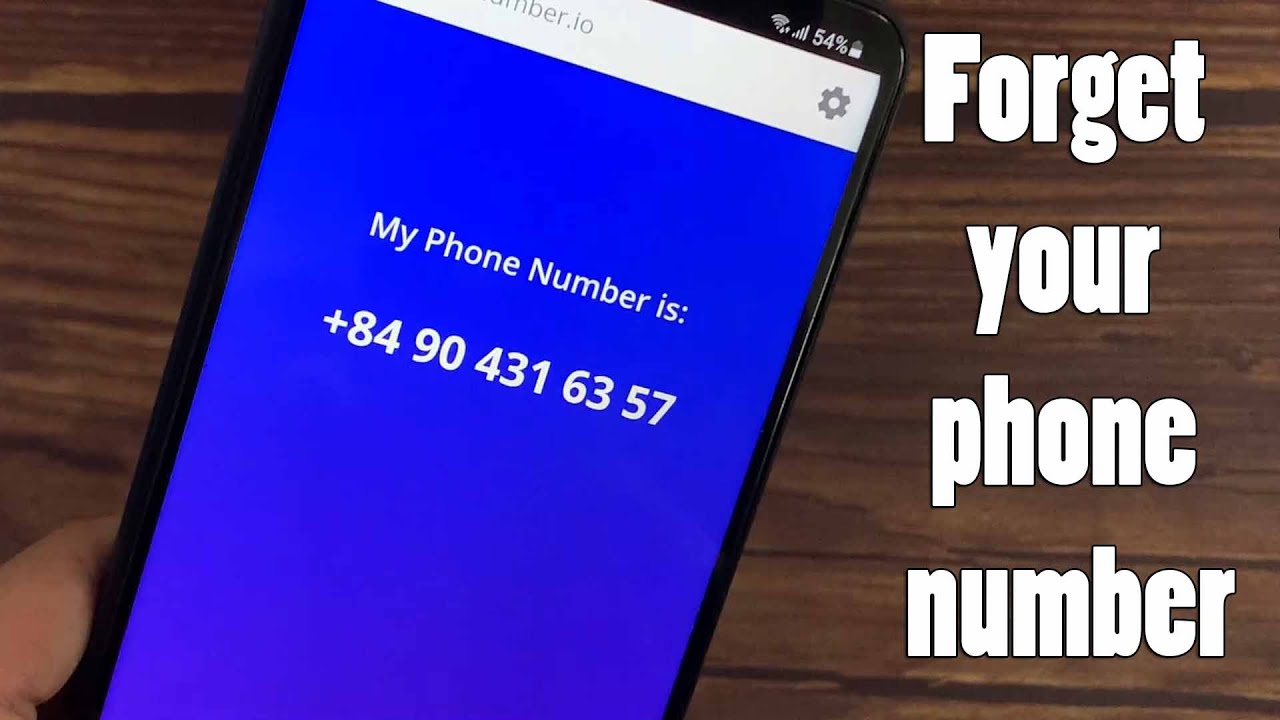 What is my phone number